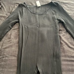 It’s from Rainbow. It’s charcoal gray and it’s one size